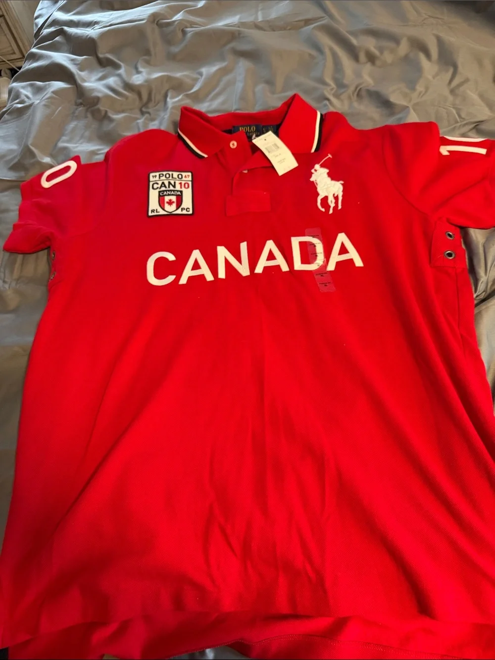 Ralph Lauren Red Canada Polo Shirt